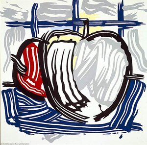 2 Apples — Roy Lichtenstein