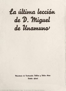 Miguel de Unamuno