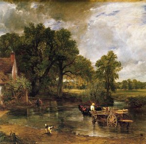 The Hay-wain (detail)