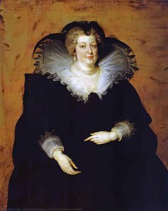 Portrait Of Marie De Medici — Peter Paul Rubens
