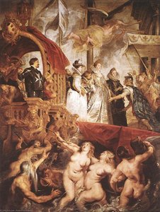 The Landing Of Marie De Medici At Marseilles — Peter Paul Rubens