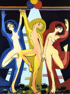 Farbentanz Ii — Ernst Ludwig Kirchner