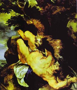 Chained Prometheus — Peter Paul Rubens