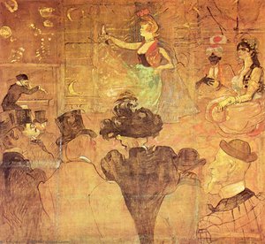 La Goulue Dancing (also Known As Les Almees)