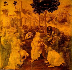 Adoration Of The Magi — Leonardo Da Vinci
