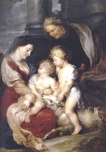 The Virgin And Child With St Elizabeth And The Infant St John The Baptist — Peter Paul Rubens