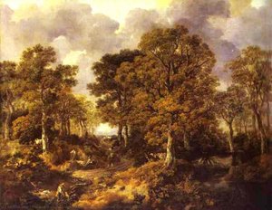 Gainsborough's Forest (cornard Wood) — Thomas Gainsborough