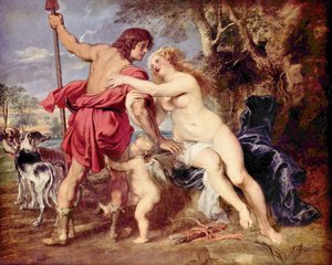 Venus And Adonis — Peter Paul Rubens