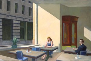 Sunlight In A Cafeteria — Edward Hopper