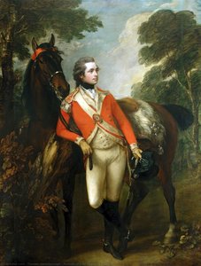 Portrait Of John Hayes St. Leger — Thomas Gainsborough