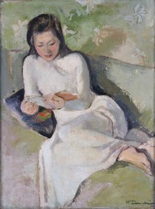 A Reading Girl — Luong Xuan Nhi