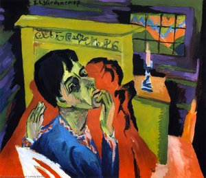 Selbstbildnis Als Kranker — Ernst Ludwig Kirchner