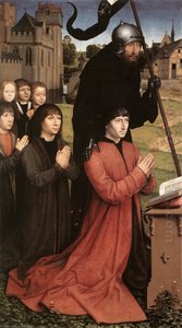 Triptych of the Family Moreel (left wing)