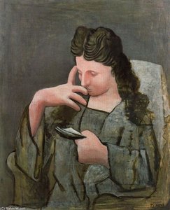 Woman Reading 2 — Pablo Picasso, Cubist Portrait