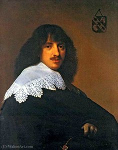 Portrait Of Mattheus Stilte — Johannes Cornelisz Verspronck