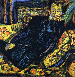 Herrenbildnis, Hans Frisch — Ernst Ludwig Kirchner
