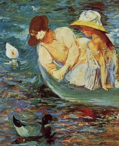 Summertime — Mary Stevenson Cassatt