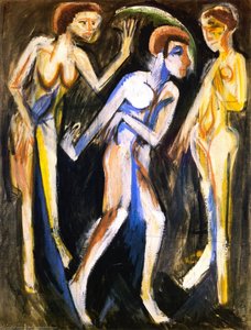 Der Tanz Zwischen Den Frauen — Ernst Ludwig Kirchner