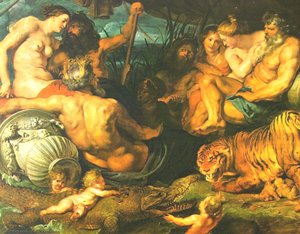 The Four Quarters Of The Globe, Approx. — Peter Paul Rubens
