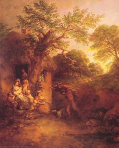 The Woodcutters' Return — Thomas Gainsborough