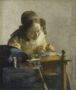 The Lacemaker — Johannes Vermeer