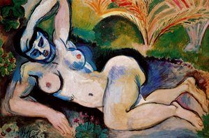 Nu Bleu Ou Souvenir De Biskra Huile Sur Toile Baltimore, Museum Of Art — Henri Matisse