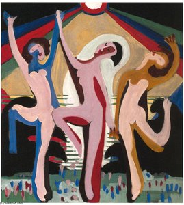Colourful Dance — Ernst Ludwig Kirchner