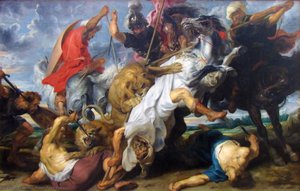 Lion Hunt — Peter Paul Rubens