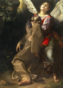 Stigmatization Of St Francis — Orazio Gentileschi