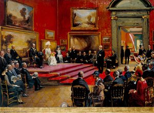 The Opening Of The Modern Foreign And Sargent Galleries At The Tate Gallery, 26 June 1926 — Sir John Lavery