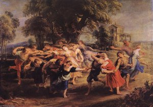 Dance Of The Peasants — Peter Paul Rubens