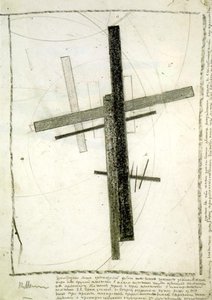Study Suprematis — Kazimir Malevich, Geometric Suprematism