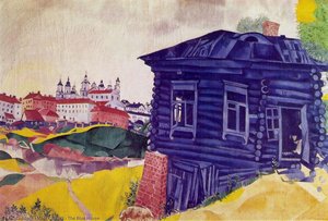 The Blue House — Marc Chagall